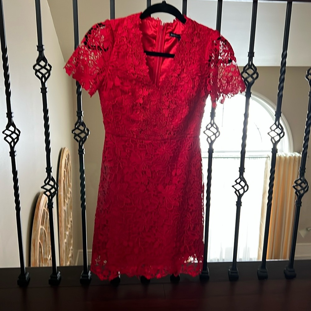 Red dress